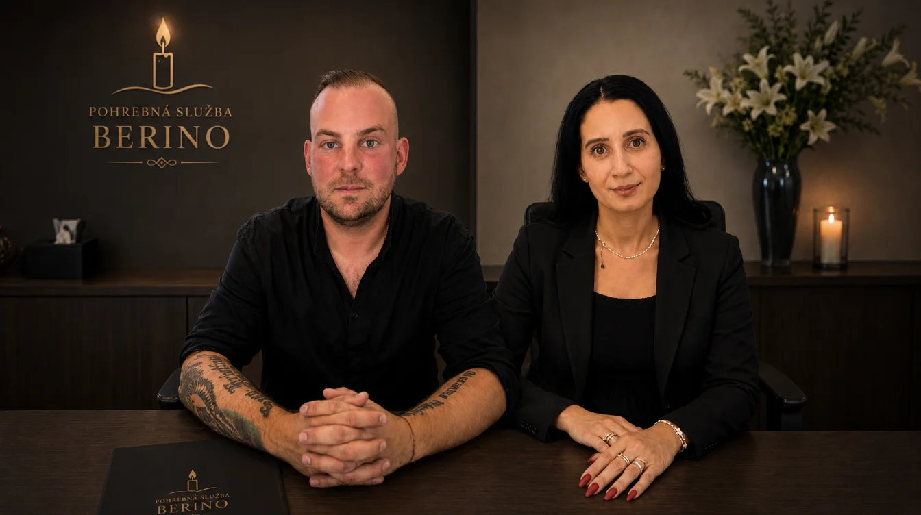 Pohrebné vence a kytice pri poslednej rozlúčke