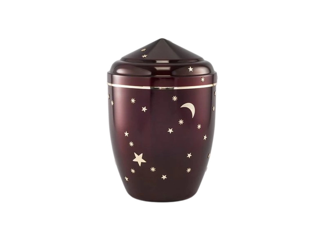 Detská kovová urna Deň a Noc