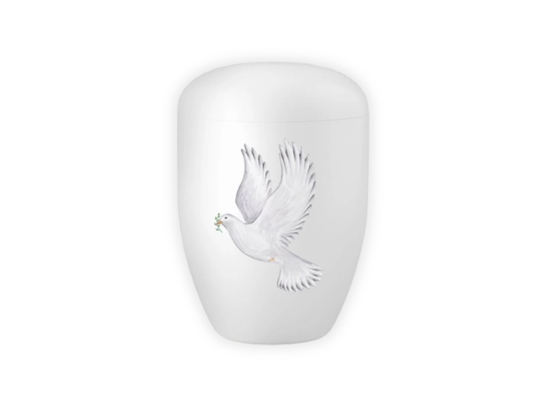 Prírodná urna Holubica
