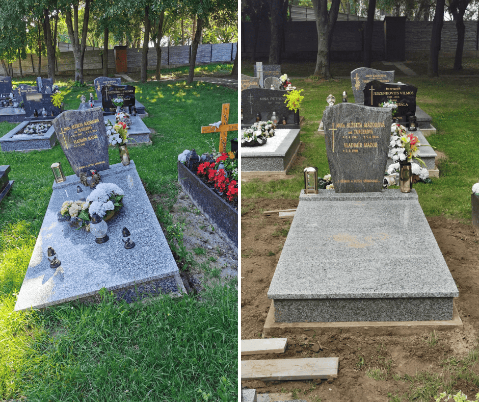 Rekonštrukcia hrobov | Pohrebná služba Berino